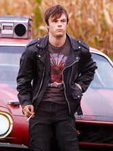 Nathan Williams Brave the Dark Black Leather Jacket